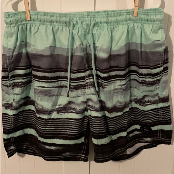 Spicy Tuna L Men’s Swim Trucks Large Shorts waves - Picture 3 of 11